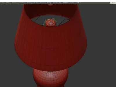 Bungalow 5 Emilia Table Lamp Base Low-poly 3D model