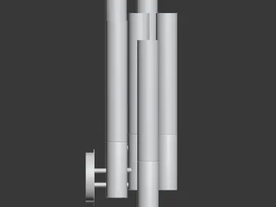 Burj Wall Lamp Luxxu 3D model
