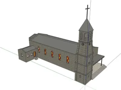 Architecture-Religion-God-Culture-Temple -0231 3D model