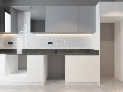 Kitchen Sample Scene 3D model