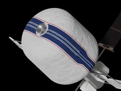 Exploration Command Module 3D model