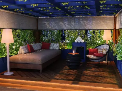 Outdoor Scene 3D model