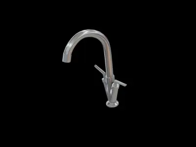 Bath TAP Low-poly 3D model
