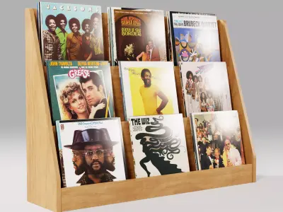 Vinyl Storage No52 3D model