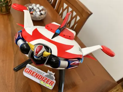 goldorak soucoupe ufo-STL for 3d printer 3D print model