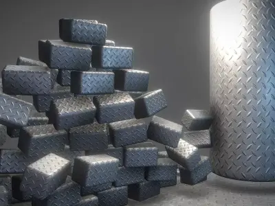 Metalplate - Texture Set - 6 Texture