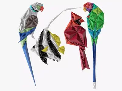 Paper ArtWork 07 3D model