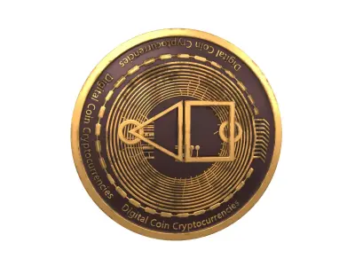 International Squid Games Coin v3 002 3D model