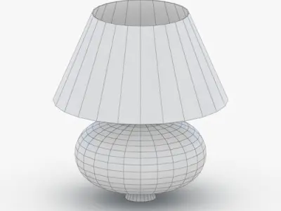 1362 - Table Lamp Low-poly 3D model