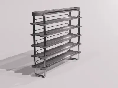 SCI-FI LAB SHELF 3D model