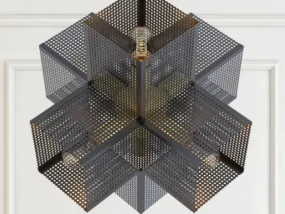 Dax chandelier 3D model