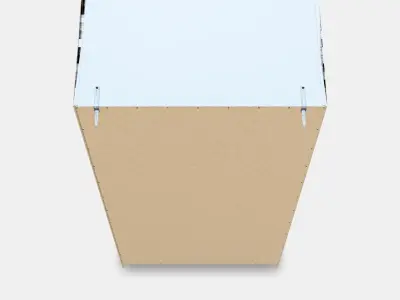 KLEPPSTAD Wardrobe with 2 doors Low-poly 3D model