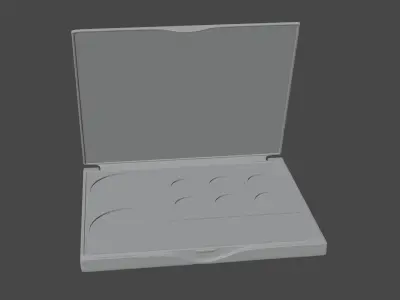 Makeup box 3D model