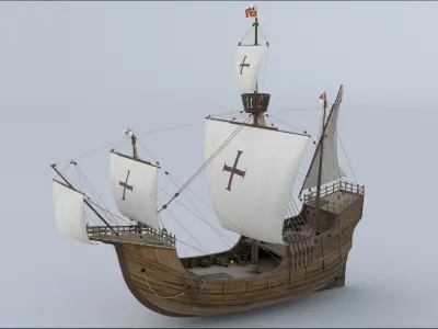  Santa Maria Ship 