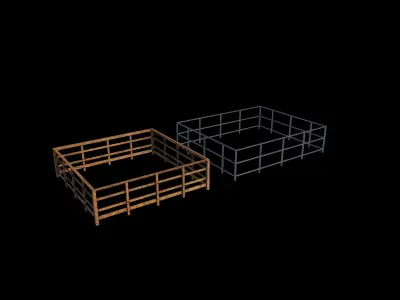  fence 3D model