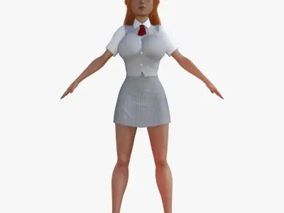 Business Women 3D model