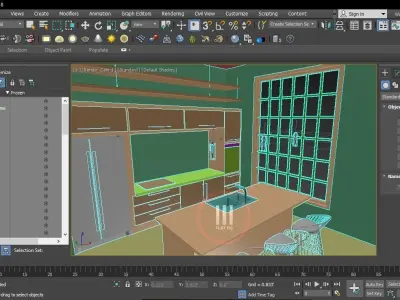 Pantry Cuboard 3D model