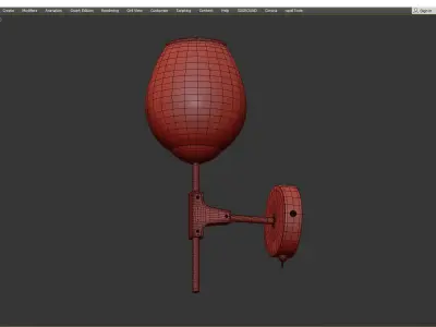 Arte Lamp Yuka Low-poly 3D model