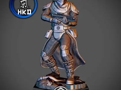Star wars SnowTrooper Fanart  3D print model