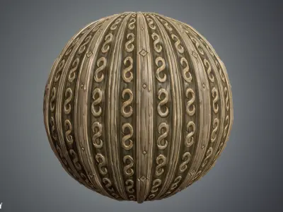 Stylized Wood Vol 33 - Hand Painted Texture Texture