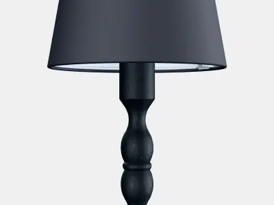 KINNAHULT Table lamp Low-poly 3D model
