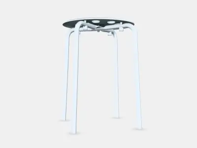 MARIUS Stool 1 Low-poly 3D model