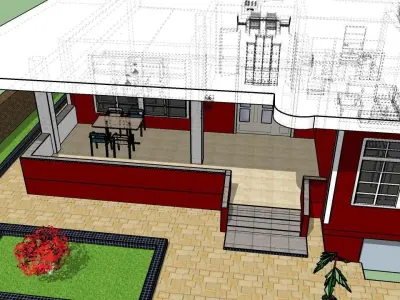 house in kenya Free 3D model