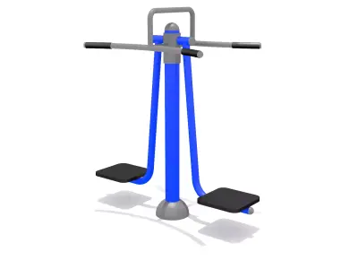 Kid Play Fitness Low-poly 3D model