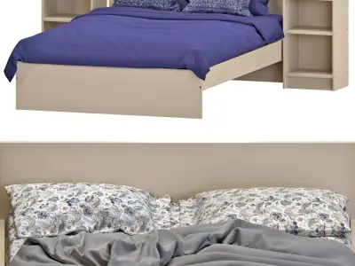  GURSKEN bed 3D model