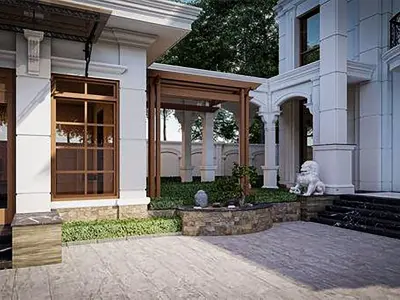 Neo-Classical Villa  3D model