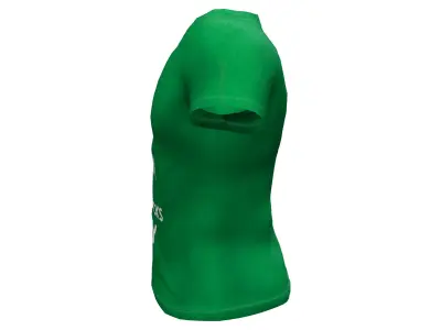 Mens St Patricks Day T-shirt Low-poly 3D model