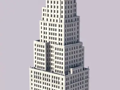 48 Wall Street Free 3D print model