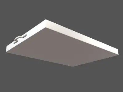 Lucky Buns with Baking Pans v1 002 Low-poly 3D model