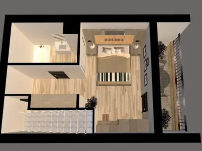 3d floor plan 3D model