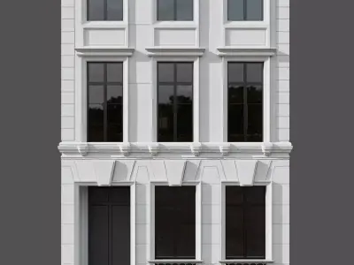 NEOCLASSIC  BUILDING NO100 A 3D model