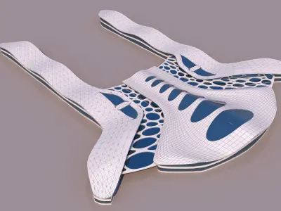 0108 - Organic Building 3D model