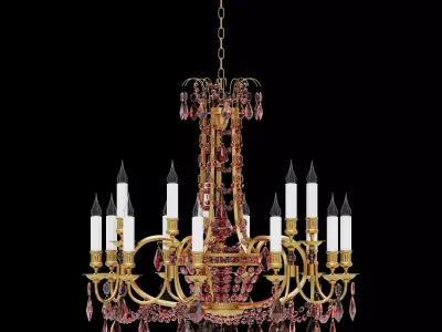 chandelier LX-111A 3D model