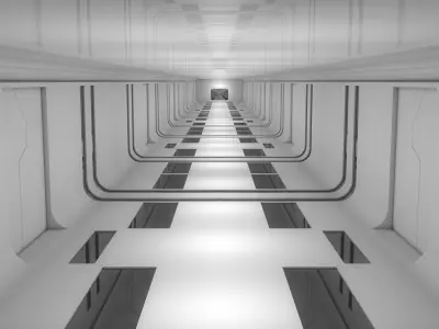 Sci Fi Apartment 3D model