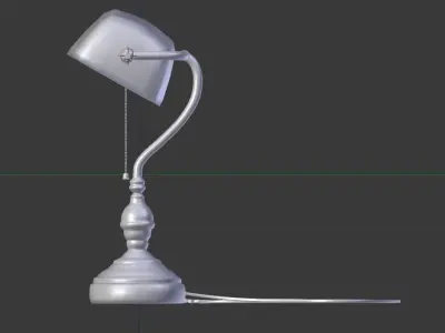 Banker lamp 3D model