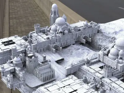 Ancient City 3D model order