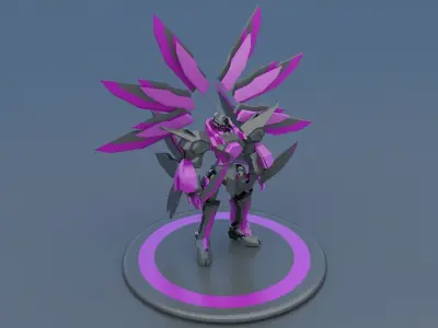 Mech Robot Cyborg EvolutIon  3D model