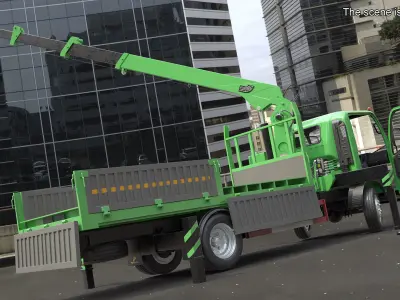  Truck Crane Manipulator Vehicle 