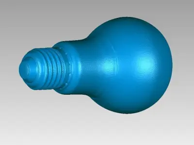 Real Classic E27 Light Bulb Lamp 3D Scan 3D print model