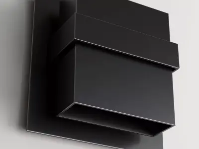 Madame Wall light  Low-poly 3D model