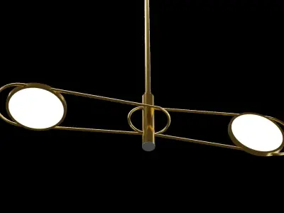 Lamp for interior 001 3D model