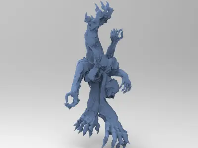 Goblin Clawed Tree 3D model