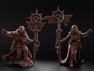 Psychic Operatives - Imperial Force 3D print model