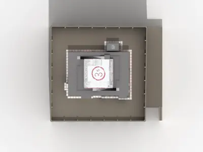 Building on Wilshire Blvd Los Angeles 3D model