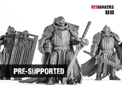 Crusaders - Imperial Force 3D print model