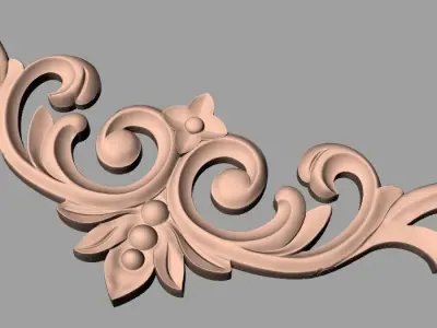 CNC 3D relief design STL format file used for artcam aspire E717 3D model
